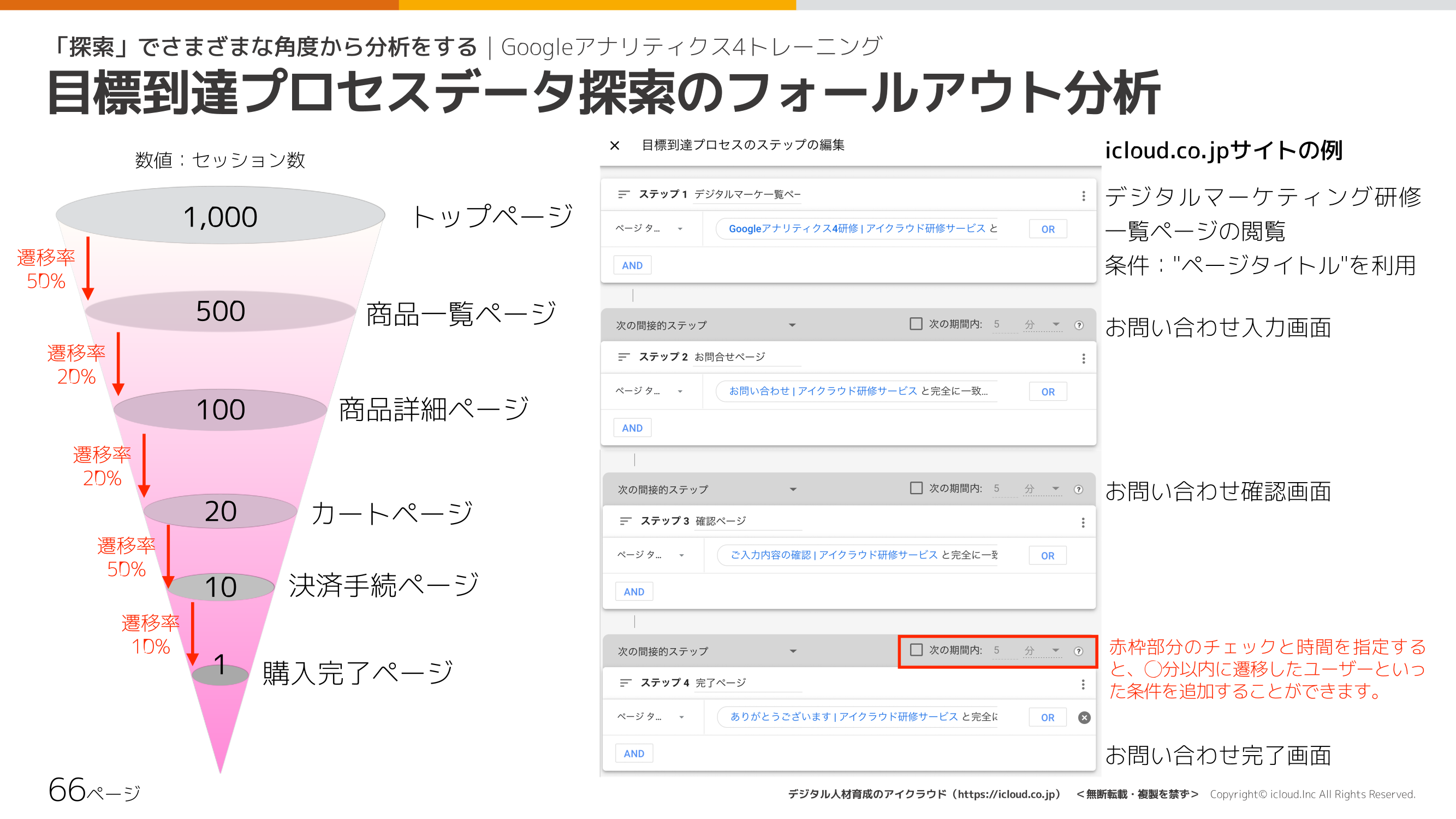 Googleアナリティクス4研修の学習教材サンプル5