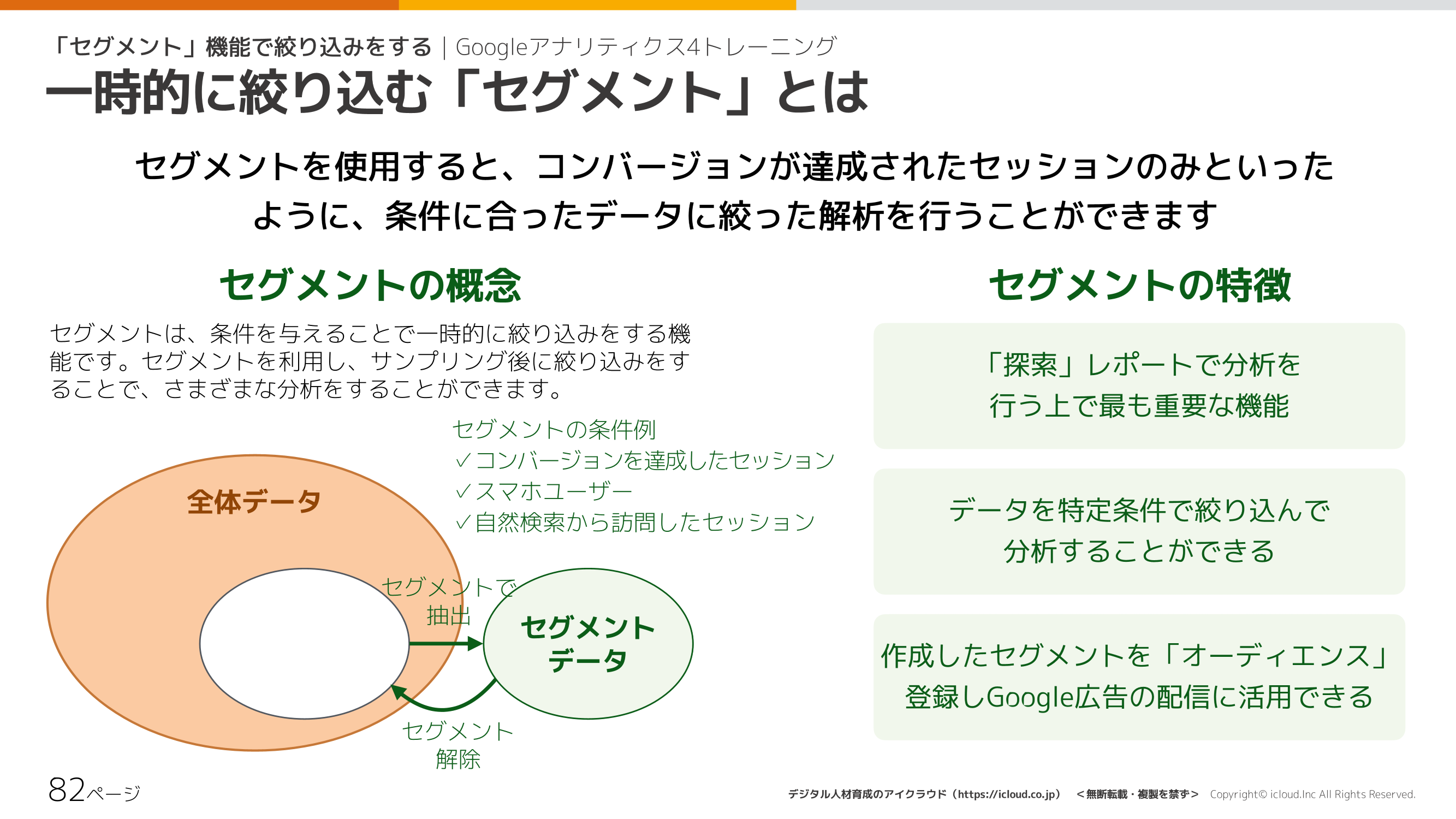 Googleアナリティクス4研修の学習教材サンプル7